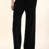 PANTALONI IN MAGLIA CON COULISSE E MICROPAILLETTER - Nero, TU