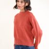 MAGLIA GIROCOLLO CON FONDO E POLSI A COSTINE - Coccio, TU