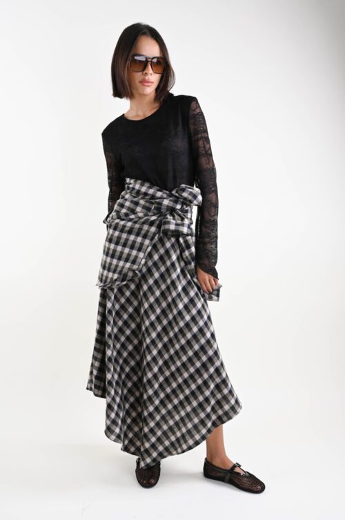 GONNA A QUADRI IN FLANELLA