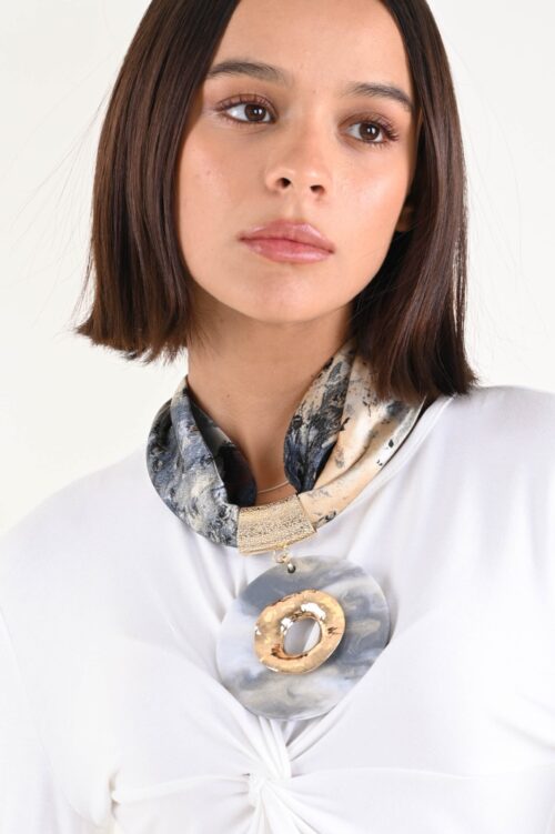 COLLANA CON CERCHIO MAXI