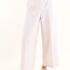 PANTALONI CULOTTE CON PINCES - Burro, M