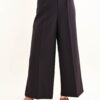PANTALONI CULOTTE CON PINCES - Moro, XL