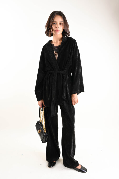 PANTALONE IN CINIGLIA CON COULISSE