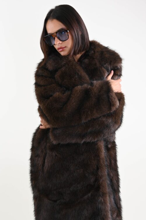 Alternative view of CAPPOTTO IN ECOPELLICCIA