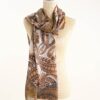 SCIARPA FANTASIA PAISLEY IN LANA - Taupe, TU