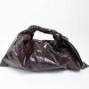 BORSA HOBO IN SIMILPELLE CON DETTAGLIO A NODO - Choco, TU