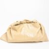 BORSA HOBO IN SIMILPELLE CON DETTAGLIO A NODO - Giallo, TU