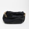 BORSA A MANO IN SIMILPELLE CON CATENA - PICCOLA - Nero, TU