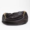 BORSA IN SIMILPELLE CON MANICO A CATENA - MEDIA - Choco, TU