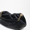 BORSA IN SIMILPELLE CON MANICO A CATENA - MEDIA - Nero, TU