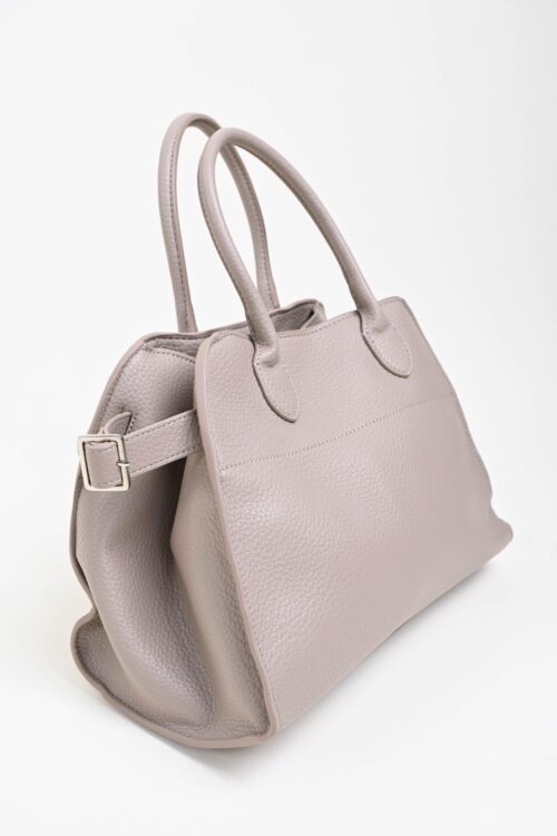 TOTE BAG IN SIMILPELLE MARTELLATA