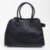 TOTE BAG IN SIMILPELLE MARTELLATA - Nero, TU