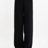 PANTALONI IN MAGLIA CON MICROPAILLETTES - Nero, TU