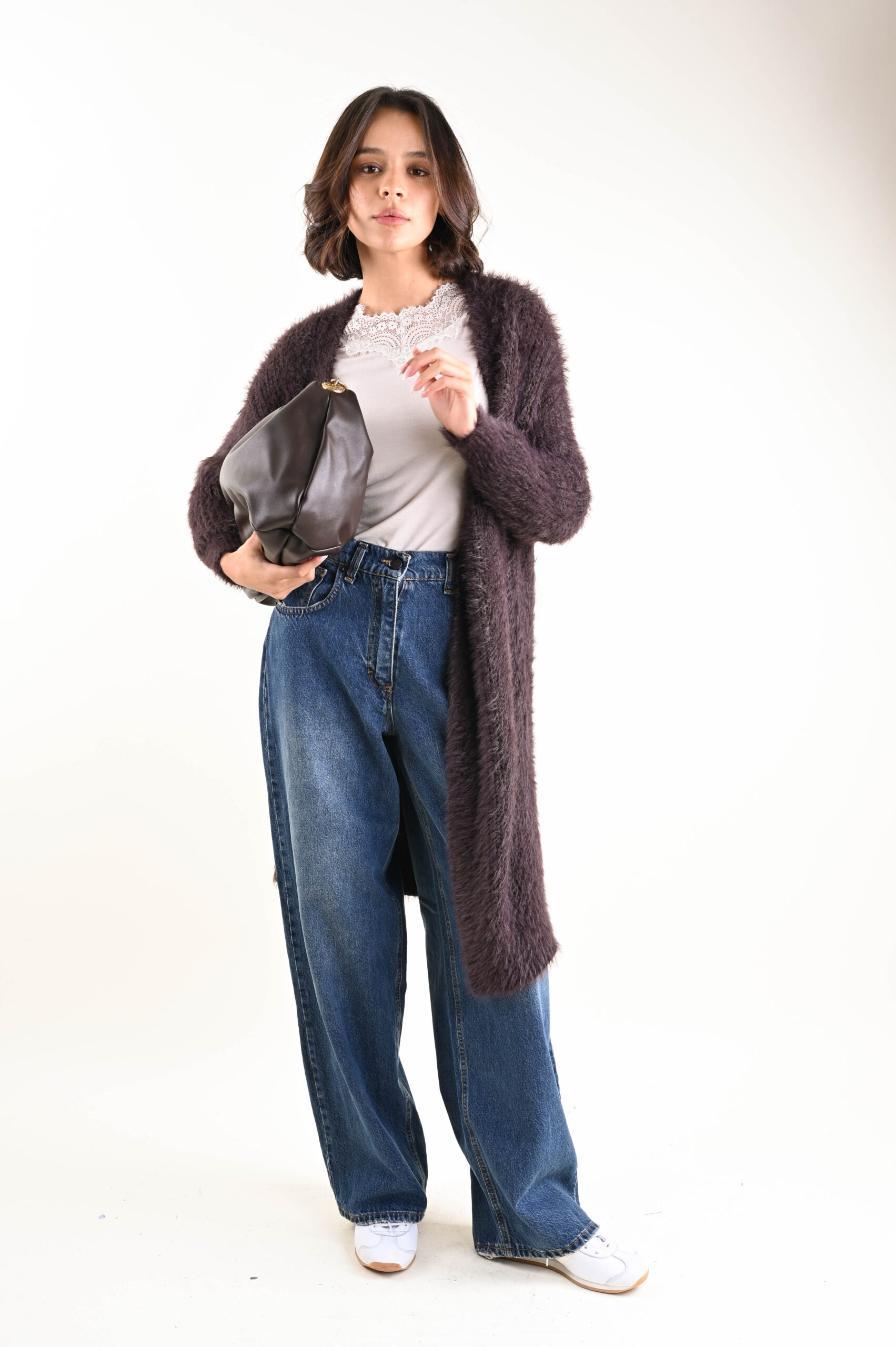 CARDIGAN LUNGO MORBIDO A PELO LUNGO - immagine 2