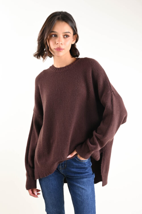 MAGLIONE GIROCOLLO OVERSIZE