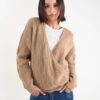 MAGLIONE INCROCIATO - Mandorla, TU