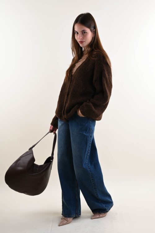 Alternative view of CARDIGAN A MAGLIA LARGA CON BOTTONI E VESTIBILITÀ MORBIDA