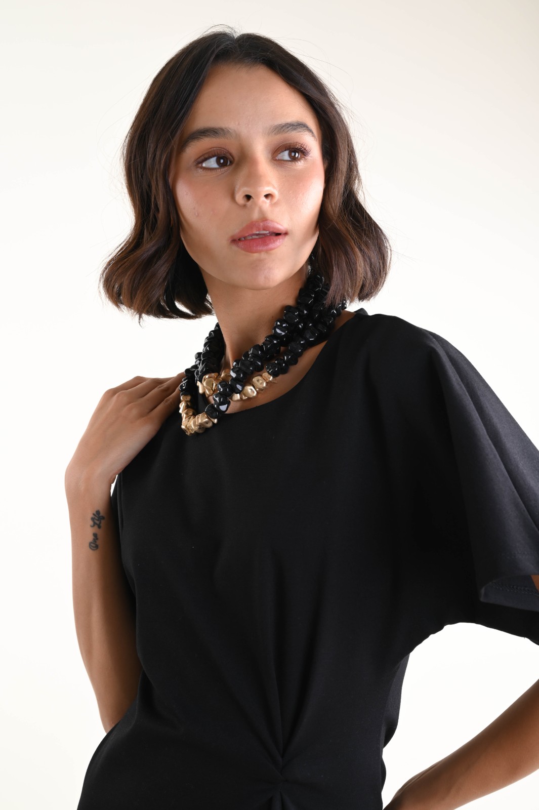 COLLANA MULTIFILI CON ELEMENTI IRREGOLARI - Image 4