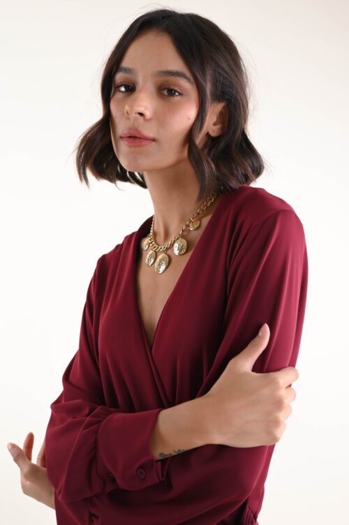 Alternative view of COLLANA A CATENA CON CIONDOLI MEDAGLIA