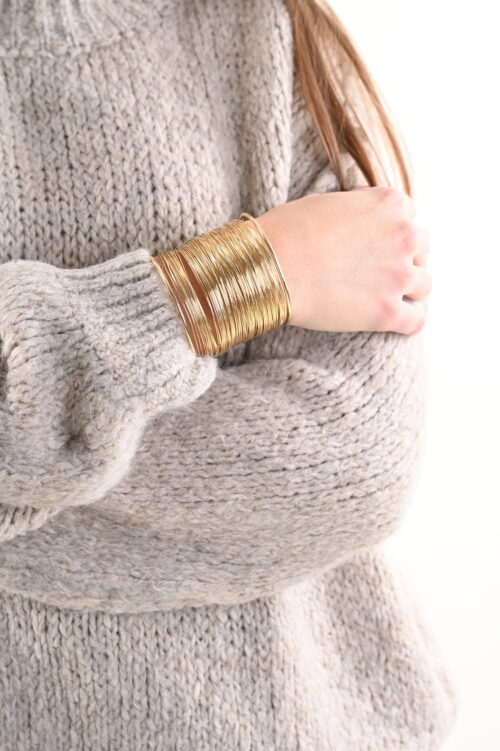 Alternative view of BRACCIALE RIGIDO EFFETTO MULTIFILO