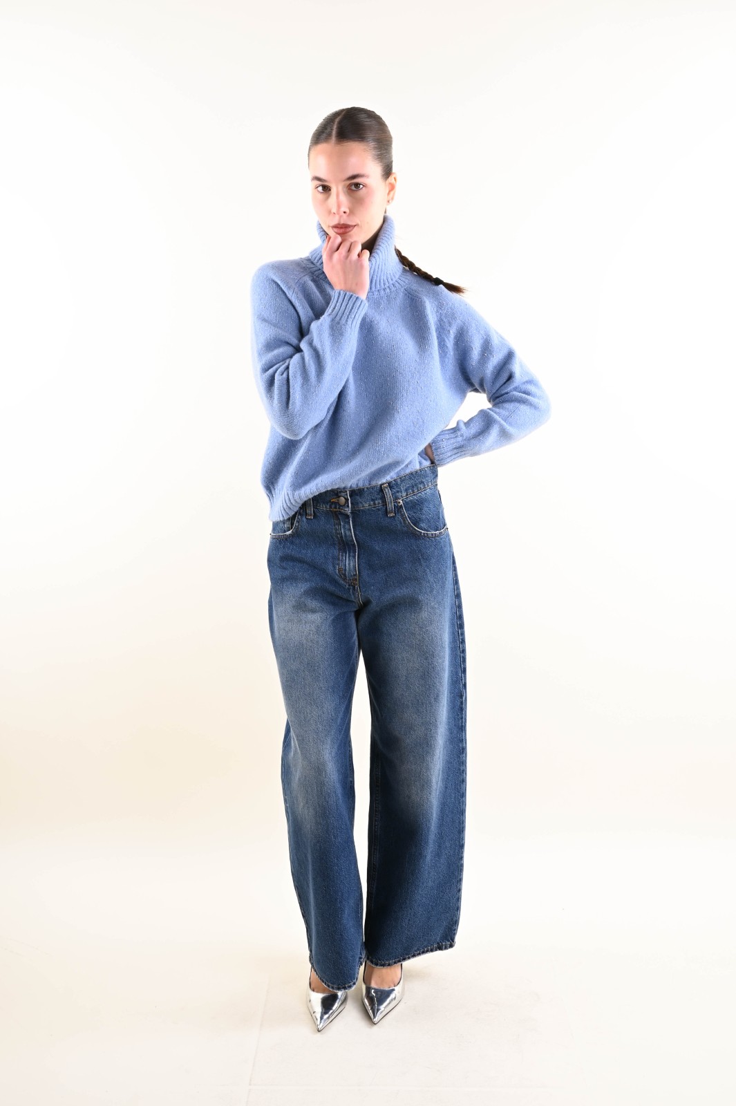 DOLCEVITA DONNA MORBIDO CON FILO LUREX - immagine 5