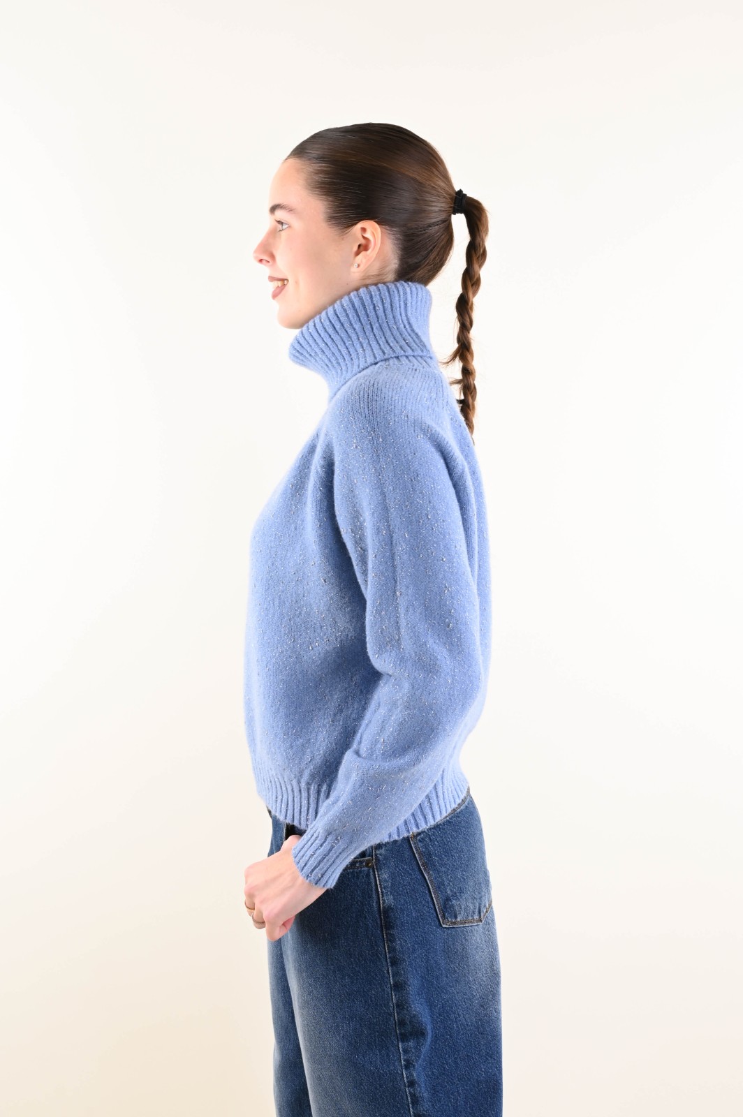 DOLCEVITA DONNA MORBIDO CON FILO LUREX - immagine 3