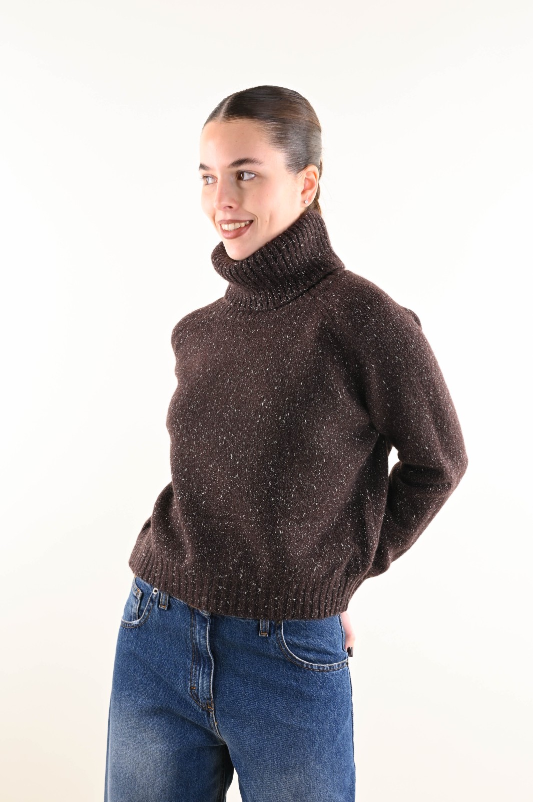 DSC_5963 DOLCEVITA DONNA MORBIDO CON FILO LUREX - Moro, TU