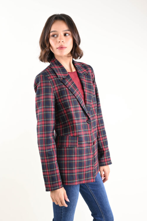 Alternative view of GIACCA FANTASIA TARTAN