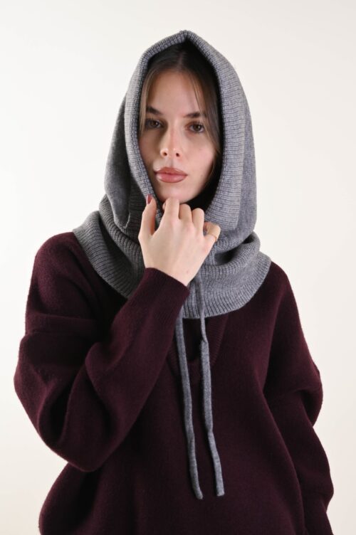 Alternative view of BALACLAVA CON RISVOLTO A COSTE