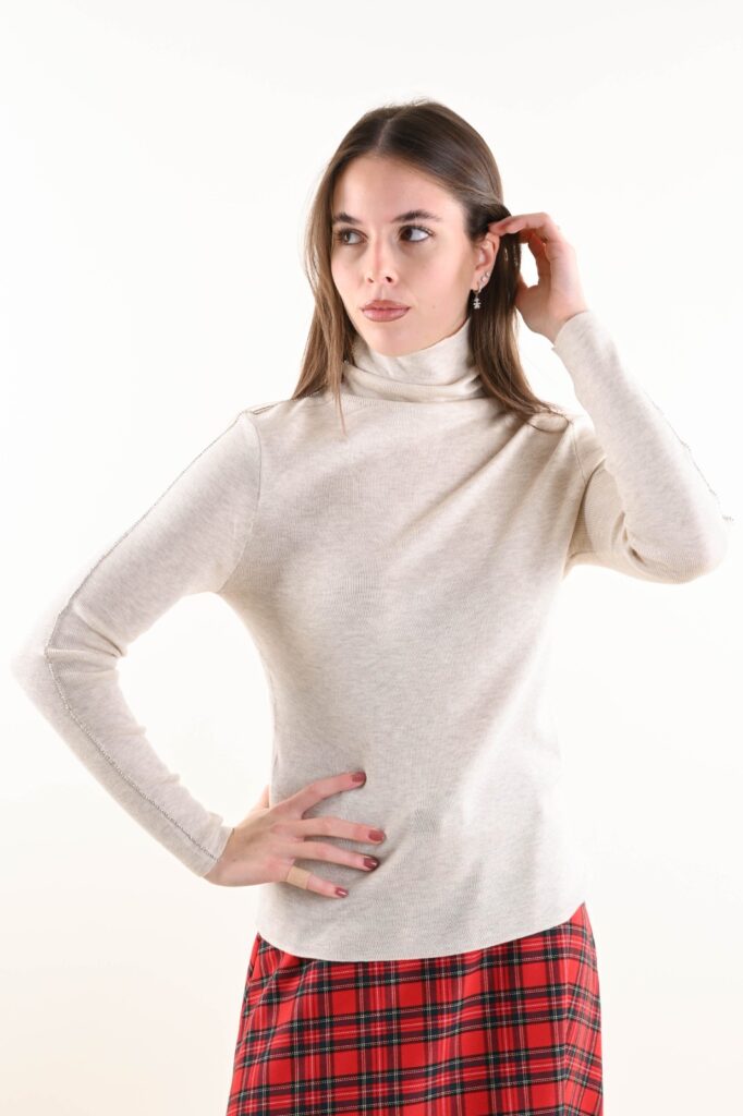 DOLCEVITA CON DETTAGLIO STRASS 