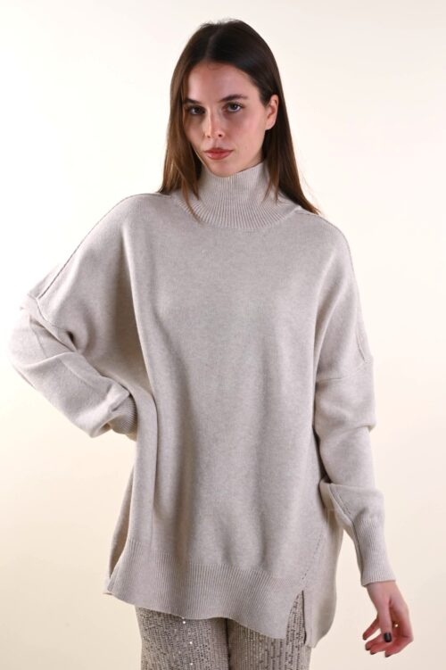 MAGLIA DOLCEVITA MORBIDA OVERSIZE