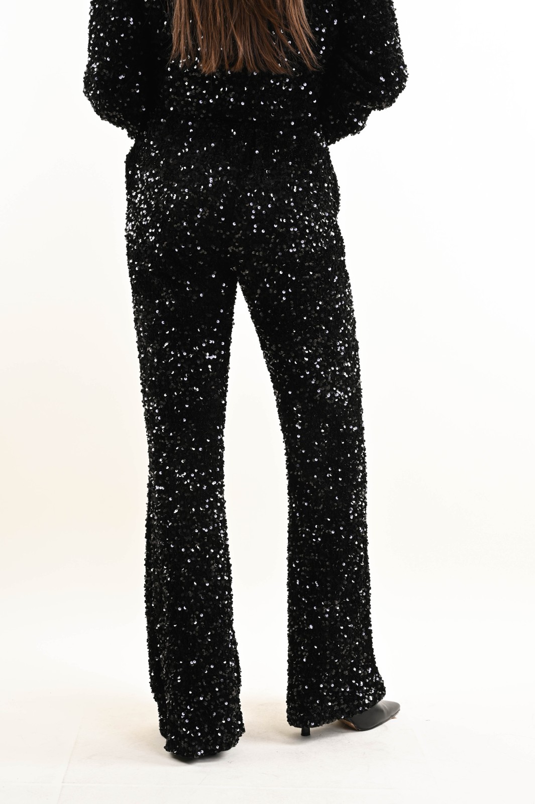 PANTALONI A ZAMPA CON PAILLETTES - immagine 4