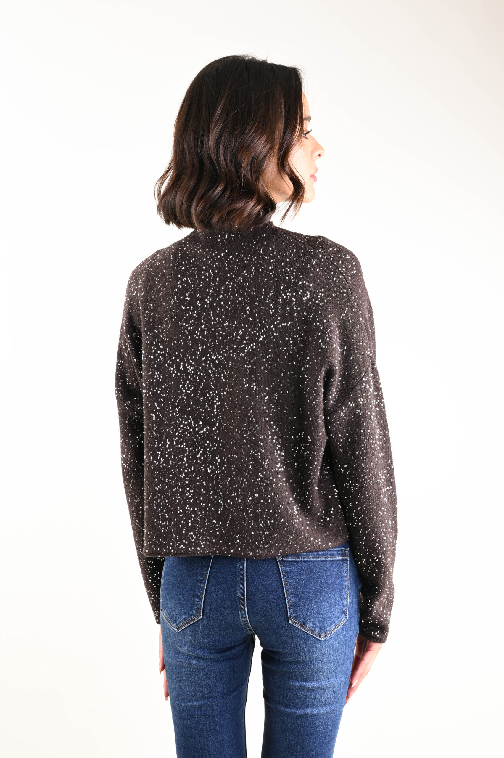 DOLCEVITA IN MAGLIA CON PAILLETTES - Imagen 3