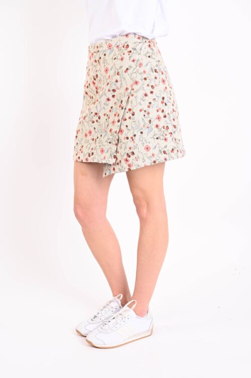 Alternative view of MINI GONNA A PORTAFOGLIO FANTASIA FLOREALE