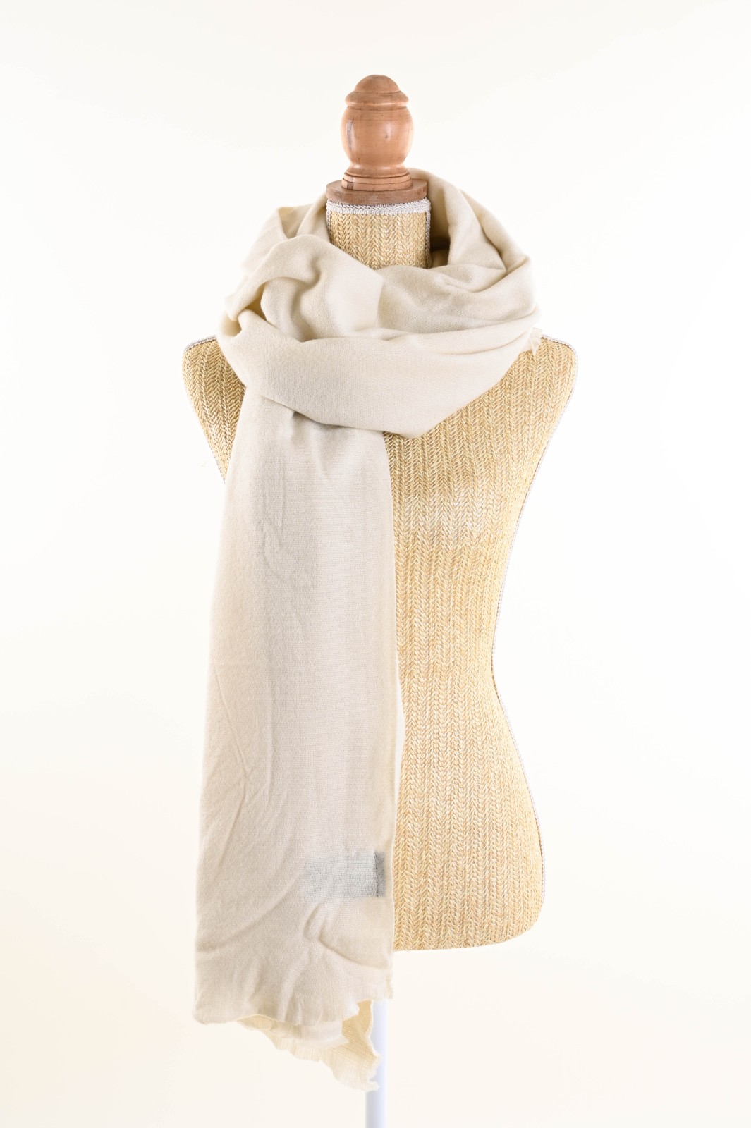 DSC_6232 SCIARPA A TINTA UNITA - Beige, TU