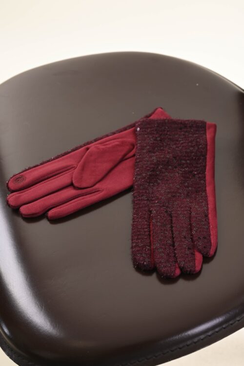 GUANTI MORBIDI CON APPLICAZIONI LUMINOSE