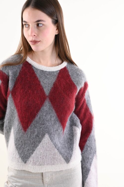 Alternative view of MAGLIA FANTASIA ROMBI