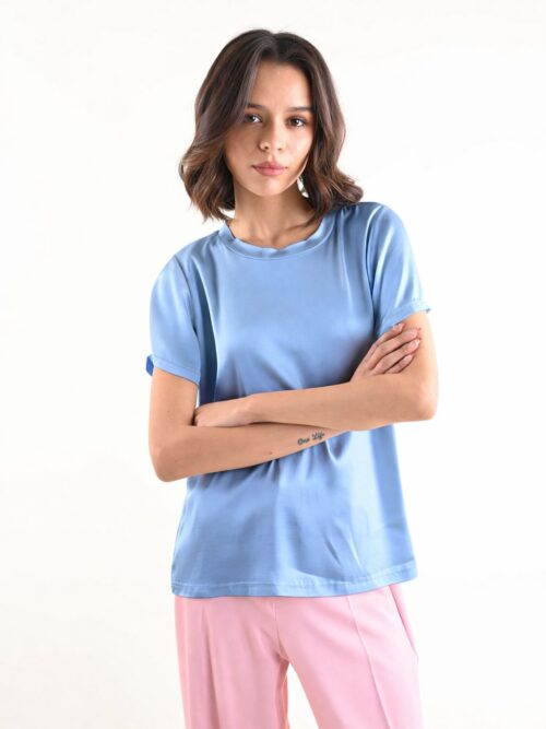 T-SHIRT SATIN