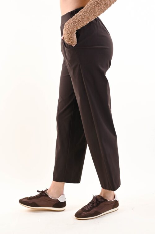 Alternative view of PANTALONI CHINO IN POPELINE