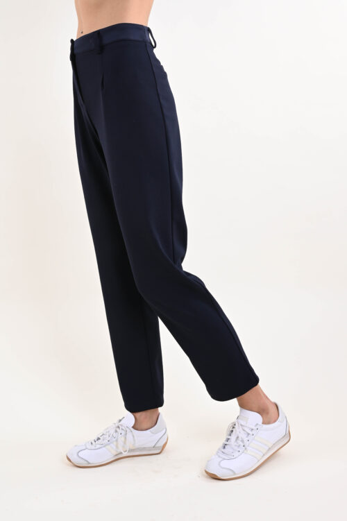 Alternative view of PANTALONI A SIGARETTA DA COMPLETO IN TESSUTO STRETCH