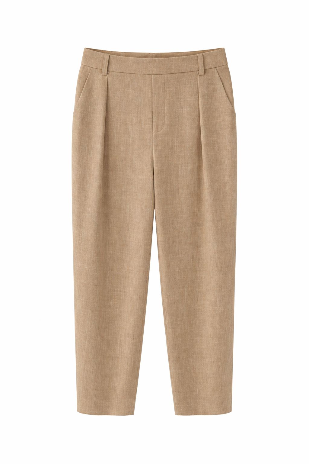 ChatGPT Image 3 mar 2026, 13_35_06 PANTALONI A GAMBA DRITTA CON PINCES - Tabacco, S