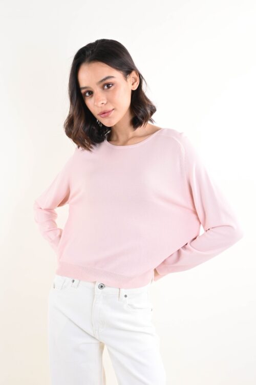 MAGLIA GIROCOLLO CON VESTIBILITÀ REGOLARE