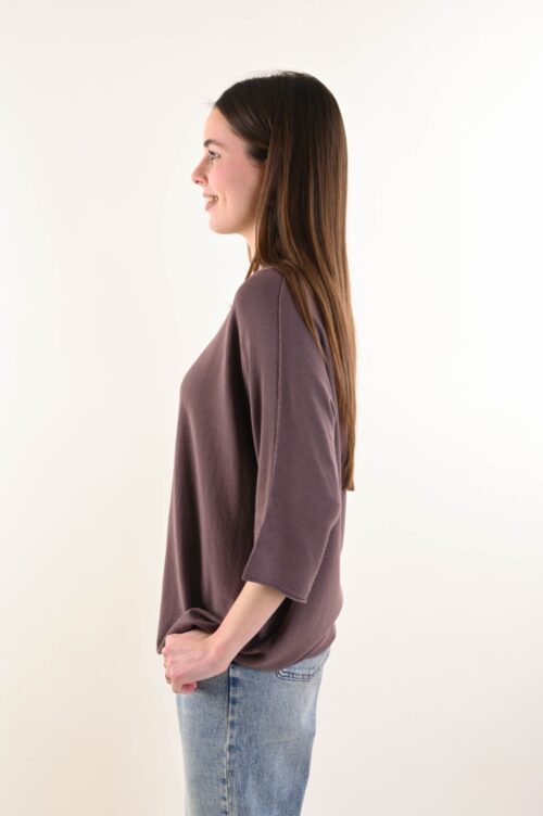 Alternative view of MAGLIA LEGGERA A MEZZE MANICHE