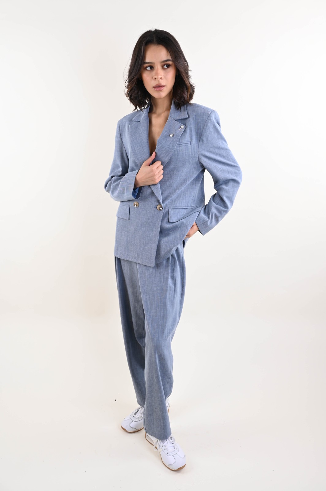 BLAZER DONNA DOPPIOPETTO ELEGANTE - immagine 6