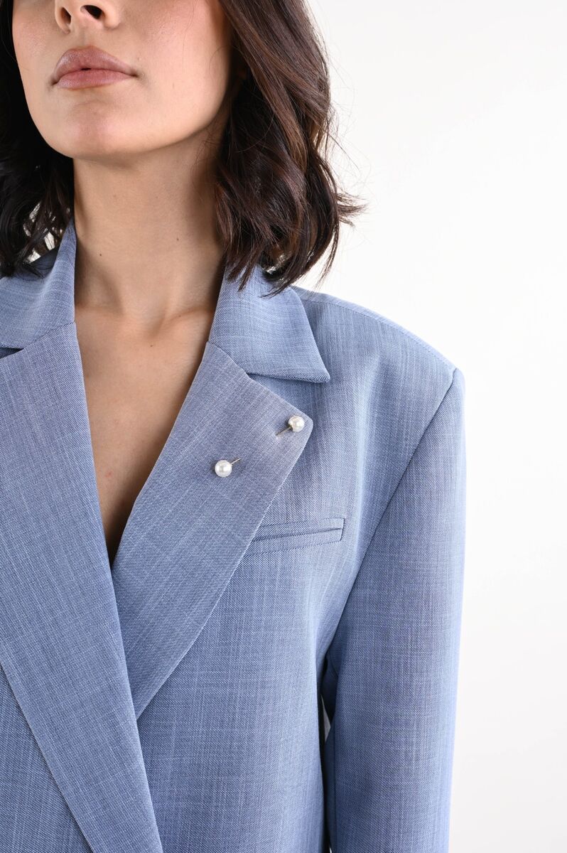 BLAZER DONNA DOPPIOPETTO ELEGANTE - immagine 3