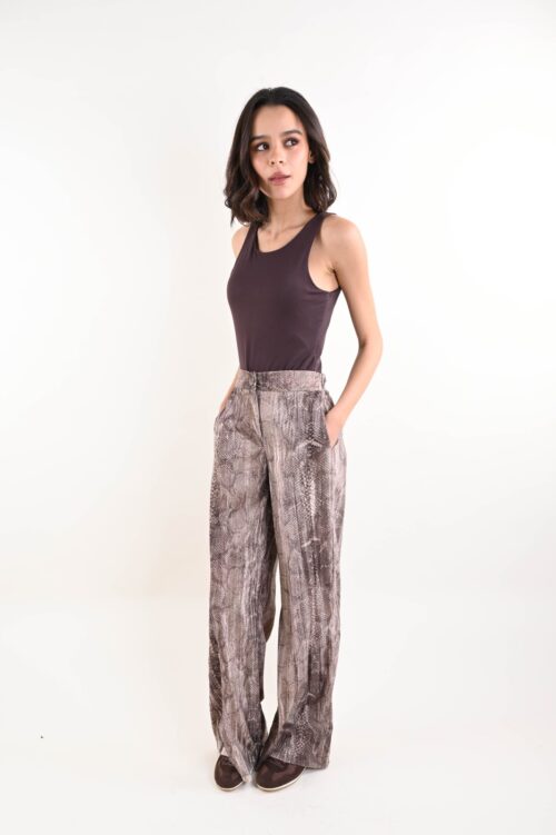 Alternative view of PANTALONI A PALAZZO FANTASIA PITONATA