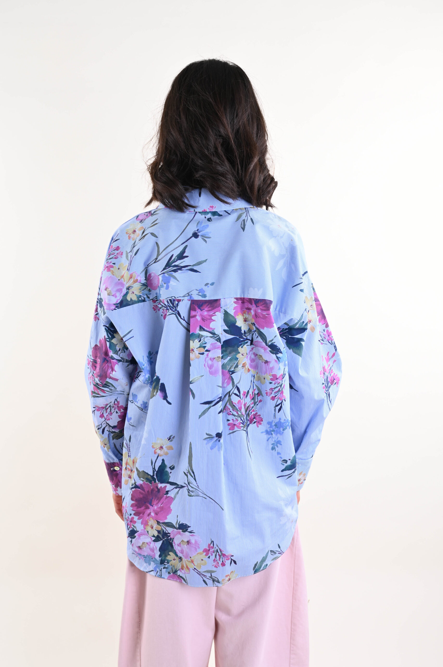 CAMICIA DONNA STAMPA FLOREALE - immagine 5