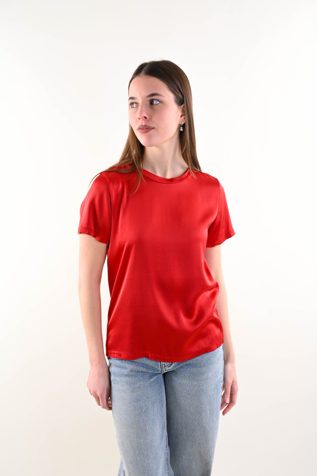 FLG128B-06_SALSA T-SHIRT SATIN - Salsa, L