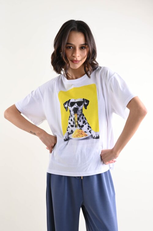 T-SHIRT STAMPA DALMATA