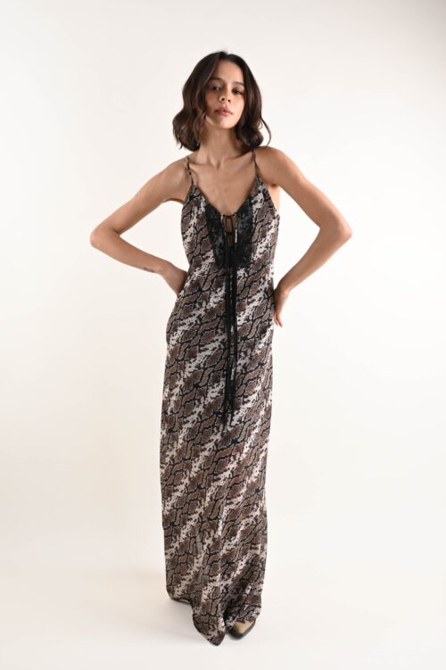 ABITO LUNGO FANTASIA PITONATA
